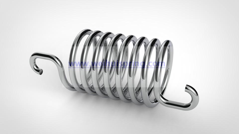 Chinese factory high quality black traction spring for automtive and car 