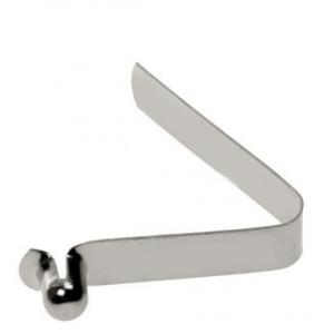 Custom Stainless Steel Sheet Leaf Bracket Stamping Metal Flat Clamp Contact Retaining V Shape Spring Clips Custom Stainless Steel Sheet Leaf Bracket Stamping Metal Flat Clamp Contact Retaining V Shape Spring Clips