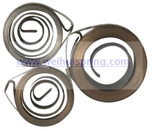 Customized stainless steel power spring 