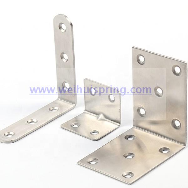 Stainless Steel Bracket, L Shape Wall Corner Brace, Custom Different Angle Bracket for Furniture 