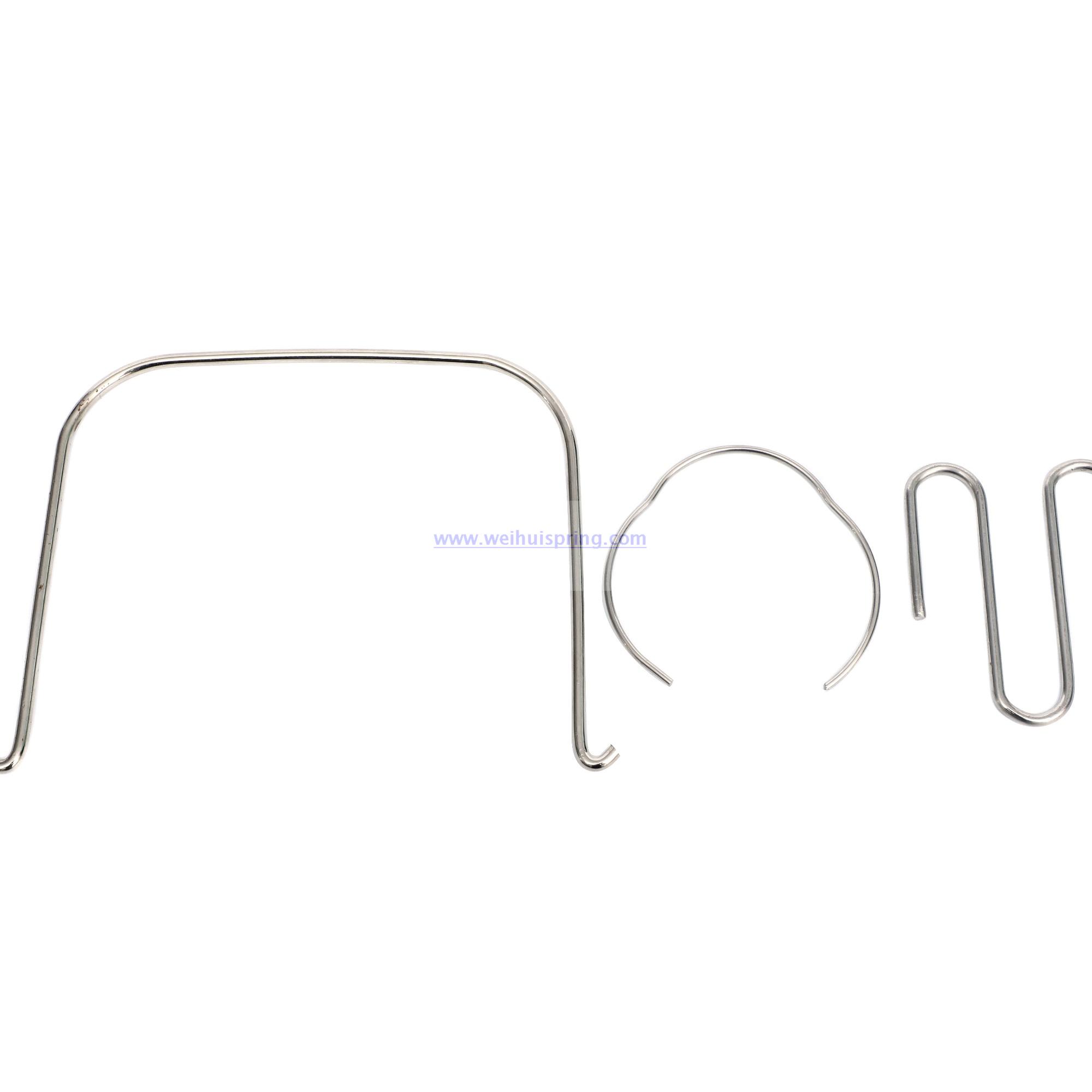 Manufacture custom stainless steel wire forming bending spring 
