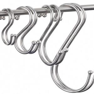 Manufacturer customize stainless steel displaying metal S hook  Manufacturer customize stainless steel displaying metal S hook