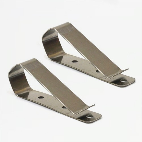 Manufacturer custom stainless steel visor clip for garage door