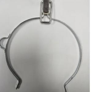 Metal Fastenings for Sealed Glass Can Metal Buckle in Wire Locking Design