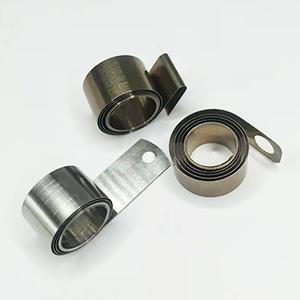 Stainless steel pusher spring for tobacco shelf 