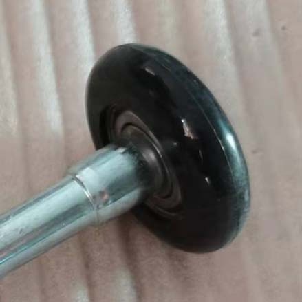 garage door nylon roller with stem and bearing for roller shutter spring